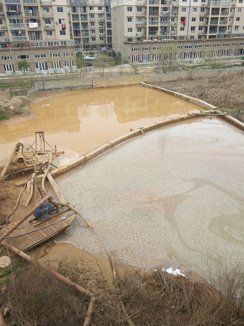 汉阳沉淀池淤泥清理-厂区废水池淤泥清淤
